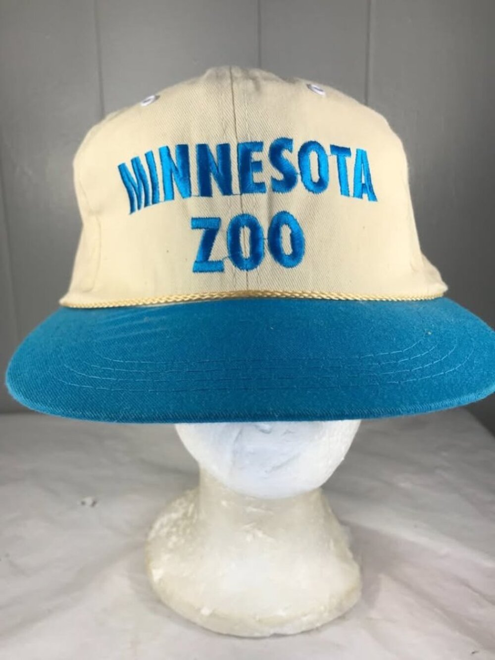 Vintage Minnesota Zoo Animals Rope snapback hat cap